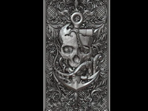 주사위 놀이 바다 테마 3D 프린트 모델