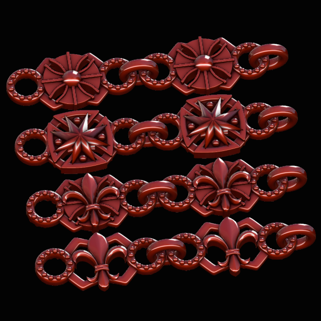 chains 3D-printmodel .c4d .max .obj .3ds .fbx .stl .blend 