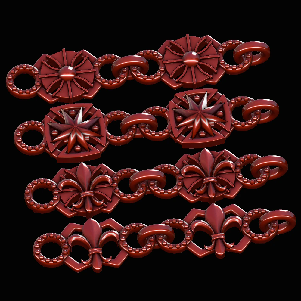 catene Modello di stampa 3D .c4d .max .obj .3ds .fbx .stl .blend 