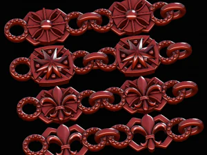 链条 3D 打印模型