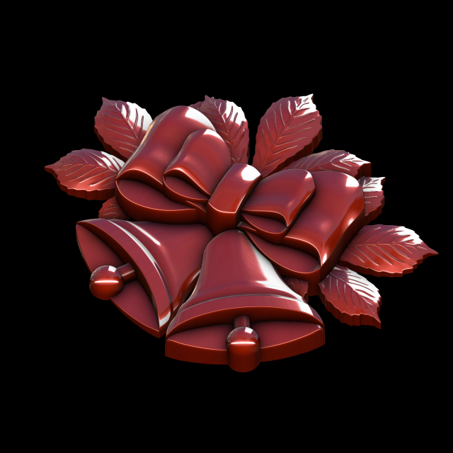 bells 3D 模型 .c4d .max .obj .3ds .fbx .stl .blend 