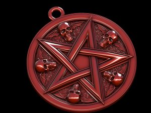 pentagrama 3D Baskı Modeli