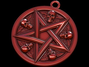 pentagrama 3D Baskı Modeli