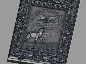 volk frame Model 3D