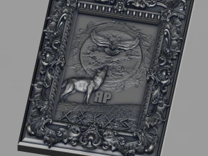 volk frame 3D Model