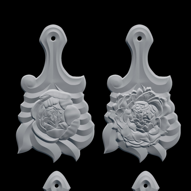 decorative boards 8 in 1 3D मॉडल .c4d .max .obj .3ds .fbx .stl .blend 