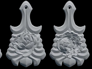 decorative boards 8 in 1 3D Model