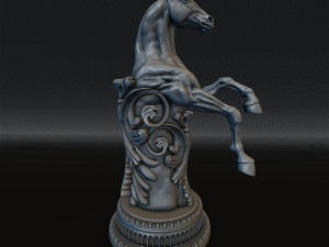 horse Modèles 3D en vedette