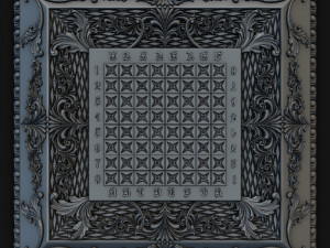 chessboard 3D Принт Модель