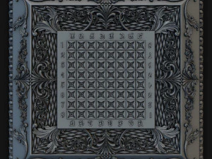 chessboard 3D Print Model
