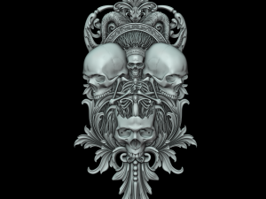 scull 3 3D Model
