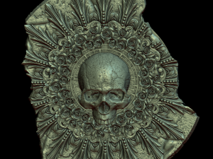 scull circle 3Dプリントモデル