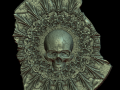 scull circle 3D-printmodel