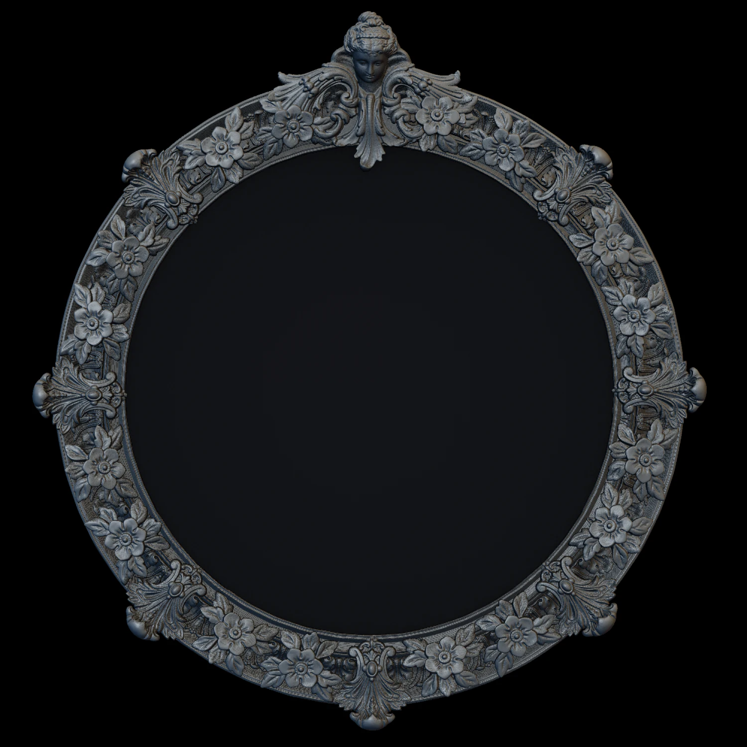 zercalo 3D Model .c4d .max .obj .3ds .fbx .stl .blend