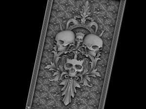 backgamon 3 scull Modelo de Impressão 3D