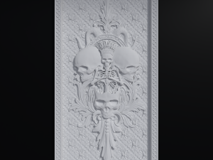 backgamon 3 scull Modelo de Impressão 3D