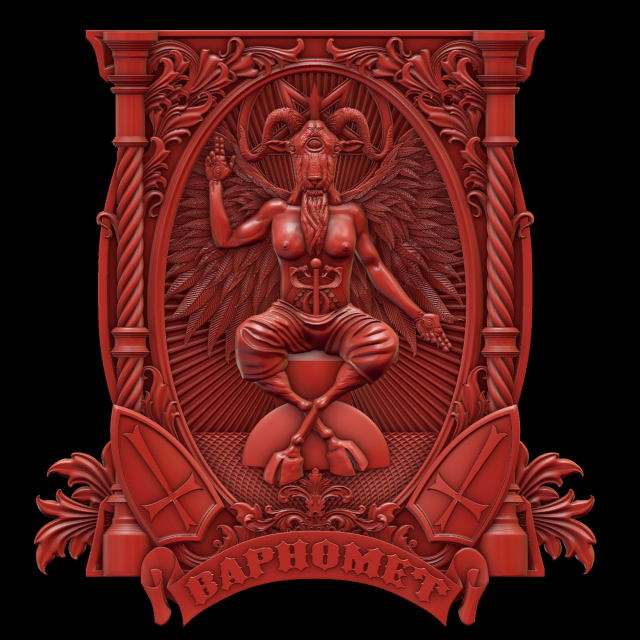 barhomet Modèle 3D .c4d .max .obj .3ds .fbx .stl .blend 