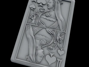 пікова дама 3D Модель