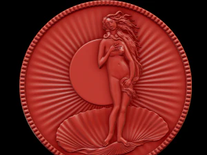 nascita di Venere Modello di stampa 3D