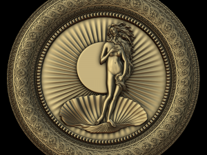 birth of venus 3D Print Model