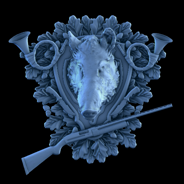 boar Modelo de Impressão 3D .c4d .max .obj .3ds .fbx .stl .blend 