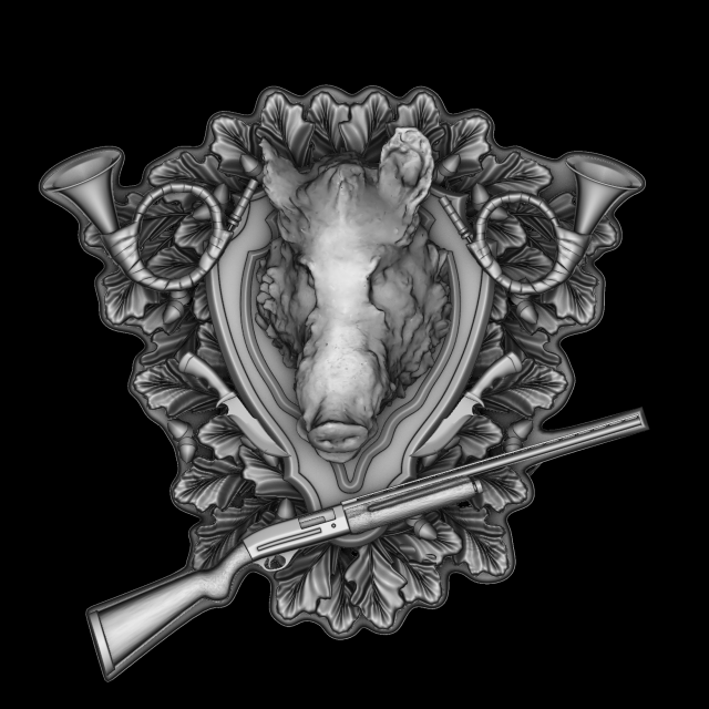 pig Model Cetak 3D .c4d .max .obj .3ds .fbx .stl .blend 