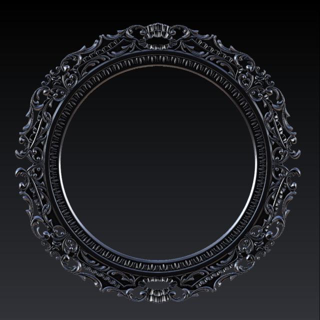 Frame 2in1 3D Druckmodell .c4d .max .obj .3ds .fbx .stl .blend