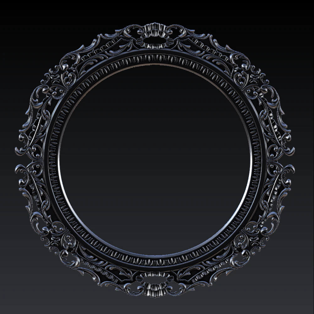 Frame 2in1 3D Print Model .c4d .max .obj .3ds .fbx .stl .blend 
