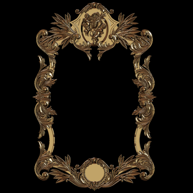 frame 9 3D Print Model .c4d .max .obj .3ds .fbx .stl .blend 