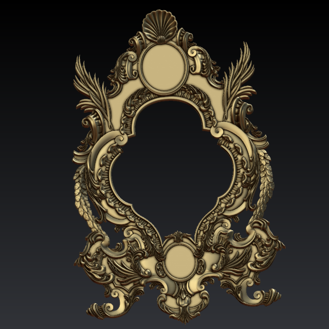 frame 12 3D Print Model .c4d .max .obj .3ds .fbx .stl .blend 