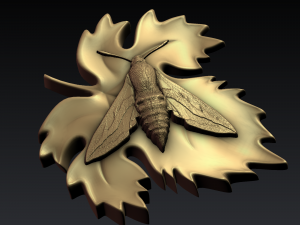moth 3D Print Model