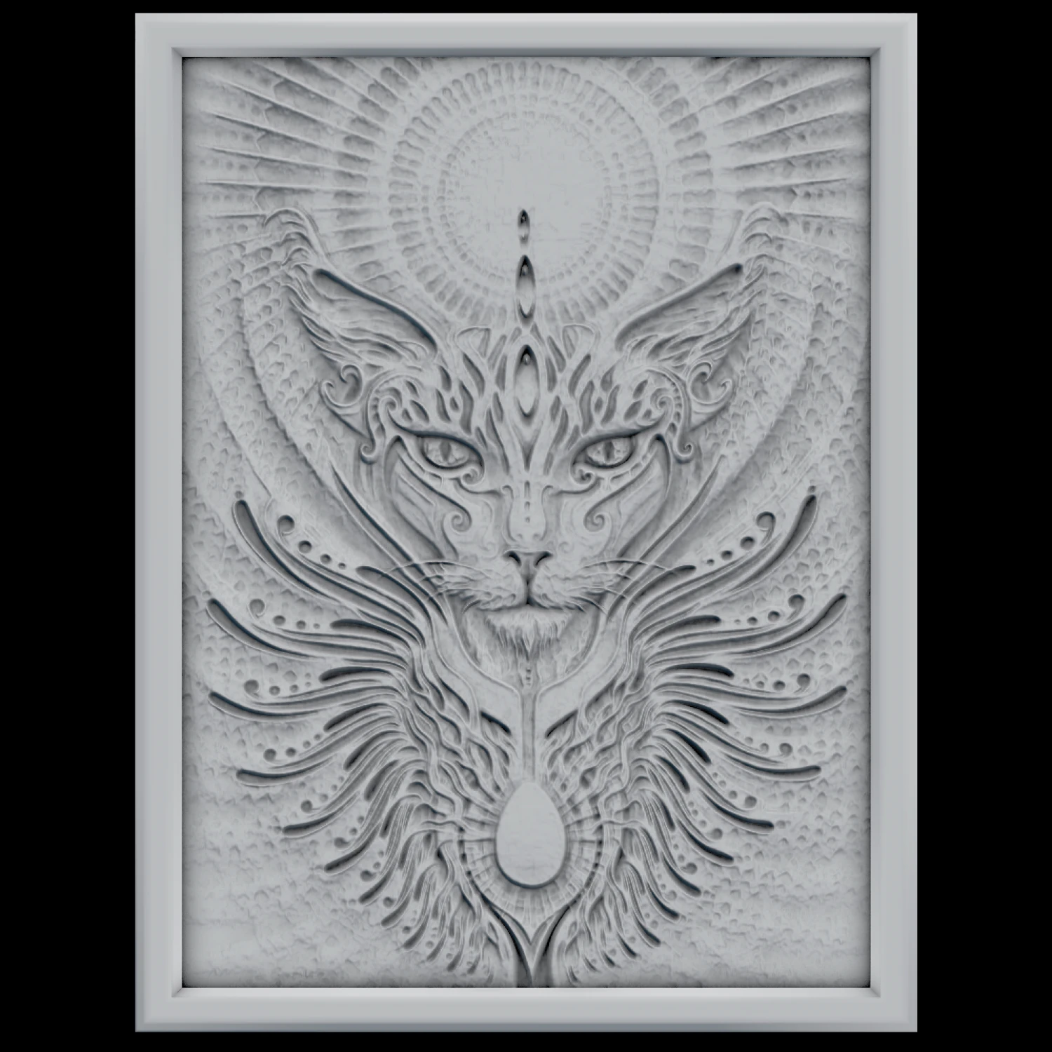 kat 2 3D Print Model .c4d .max .obj .3ds .fbx .stl .blend 