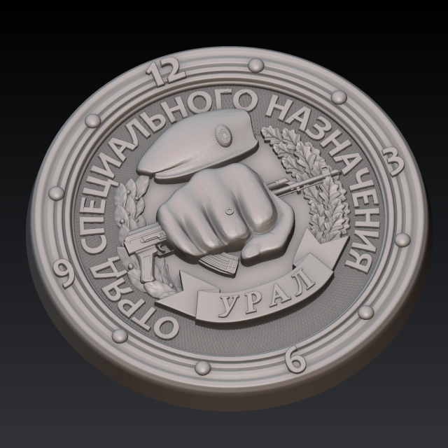 special forces watch 2 detalizacia 3D Baskı Modeli .c4d .max .obj .3ds .fbx .stl .blend 
