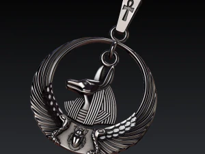 与狗的奖章 3D 打印模型