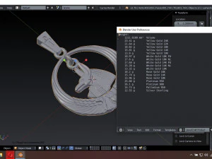 medallion with a dog 3D Print Model