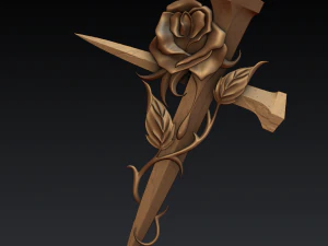 rose 3D Print Model