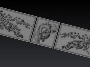 dragon 3D Print Model