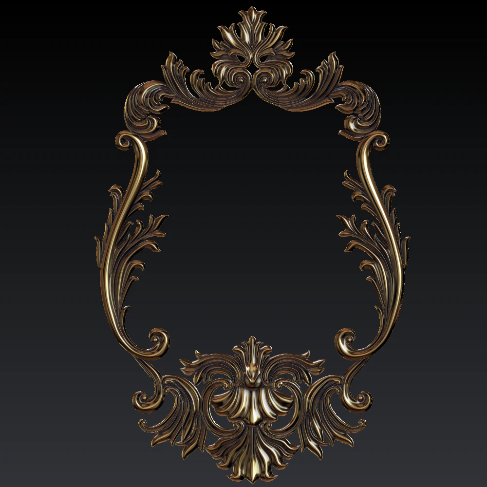 mirror 2 3D Model .c4d .max .obj .3ds .fbx .stl .blend 