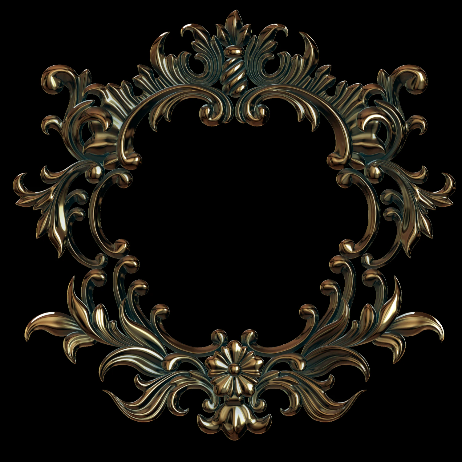 mirror 3 3D Model .c4d .max .obj .3ds .fbx .stl .blend 
