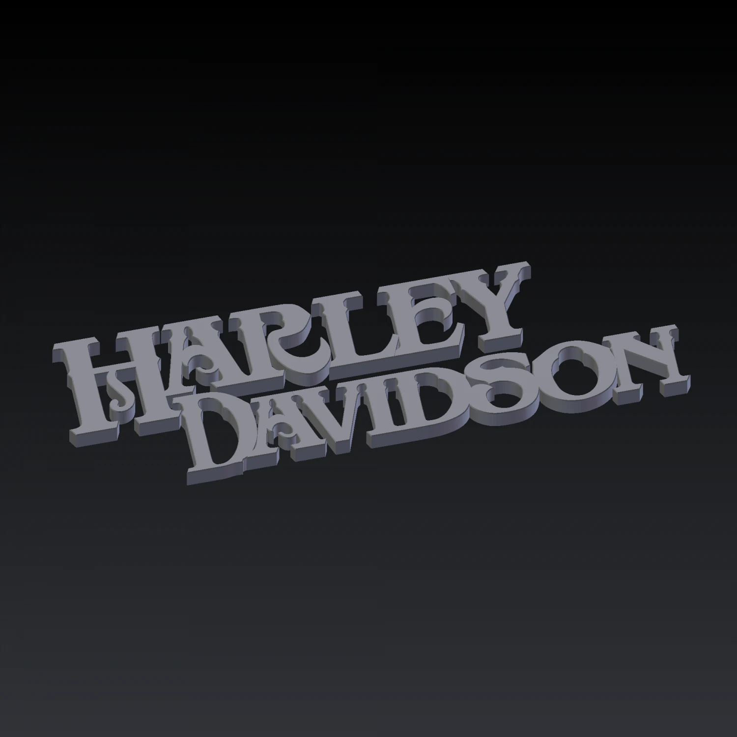 harley davidson 3D Print Model .c4d .max .obj .3ds .fbx .stl .blend 