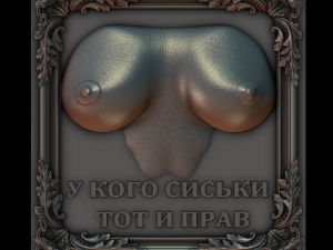 tits 3D Print Model