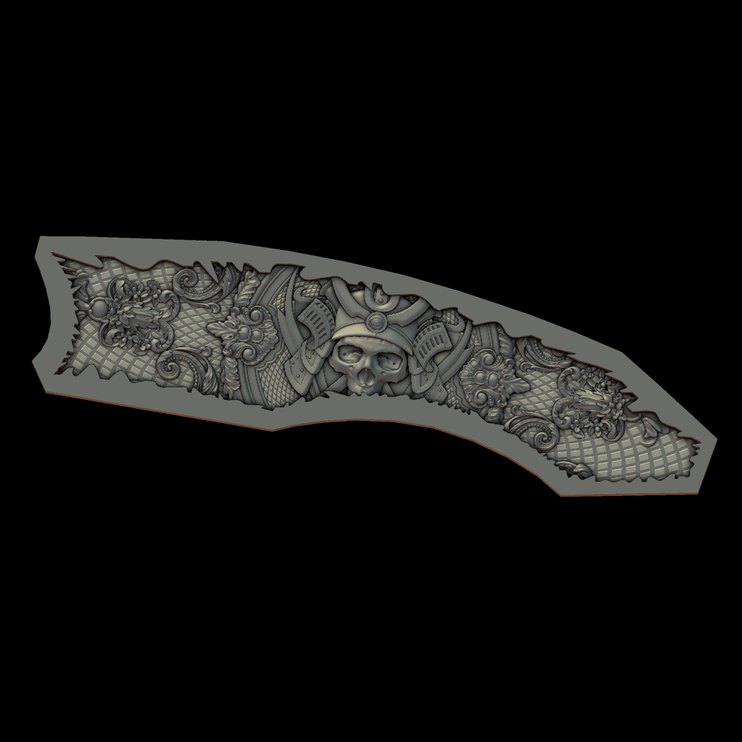 knife n1 3D Print Model .c4d .max .obj .3ds .fbx .stl .blend