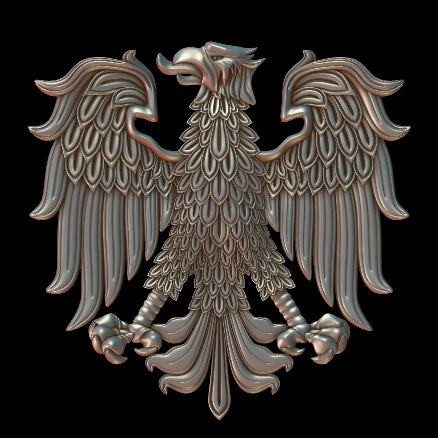 eagle 3D Print Model .c4d .max .obj .3ds .fbx .stl .blend 