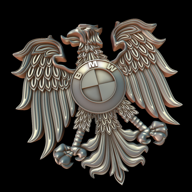 eagle Modelo de Impressão 3D .c4d .max .obj .3ds .fbx .stl .blend 