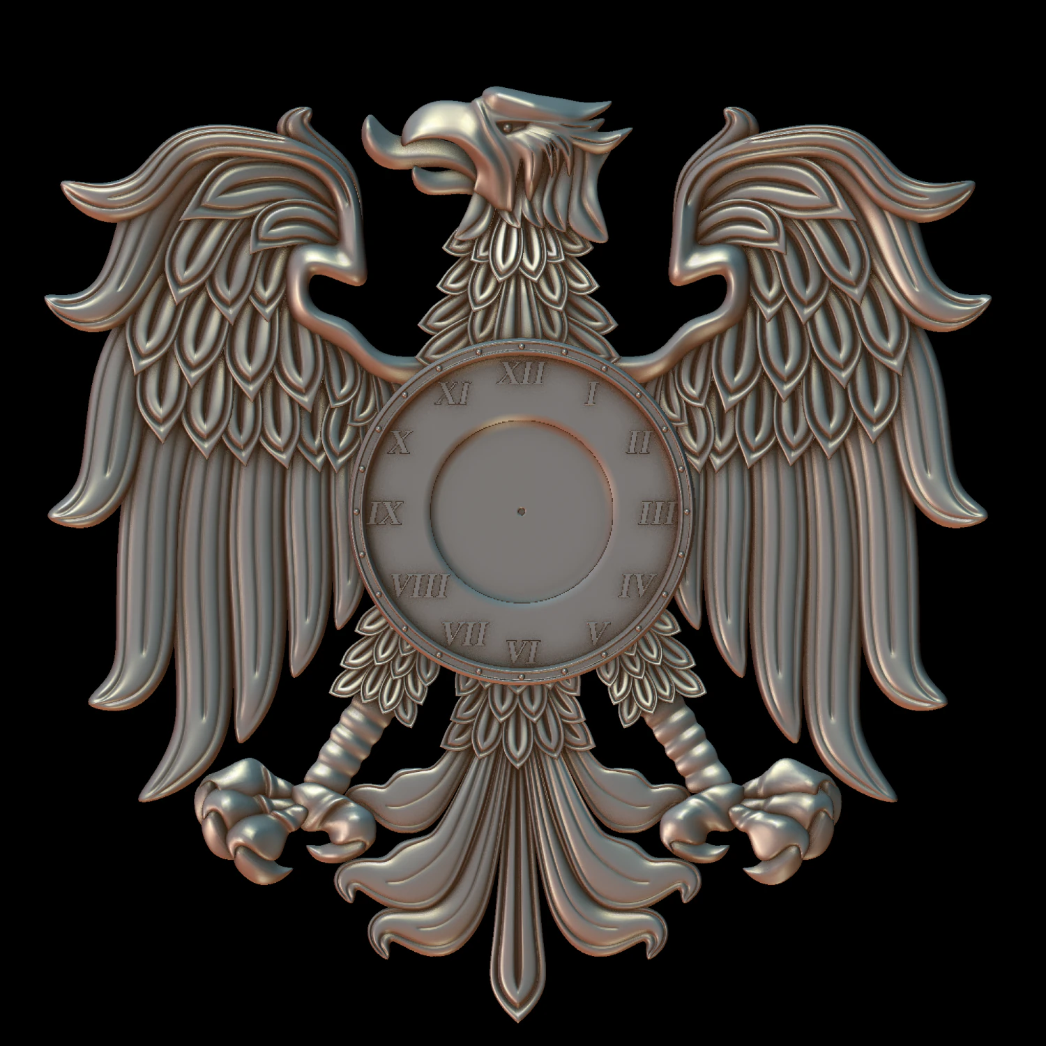 eagle 3D Print Model .c4d .max .obj .3ds .fbx .stl .blend 