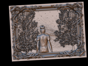 panno girl 3D Print Model