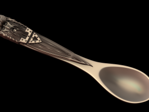 5 in 1 spoons slavic gods 3D प्रिंट मॉडल