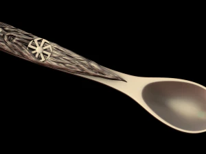 5 in 1 spoons slavic gods 3D Print Model