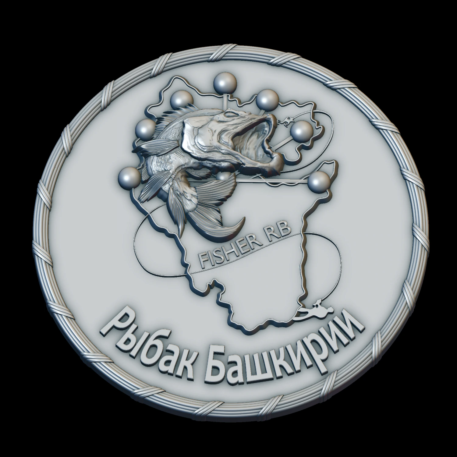 okun Modelo de impresión 3D .c4d .max .obj .3ds .fbx .stl .blend 