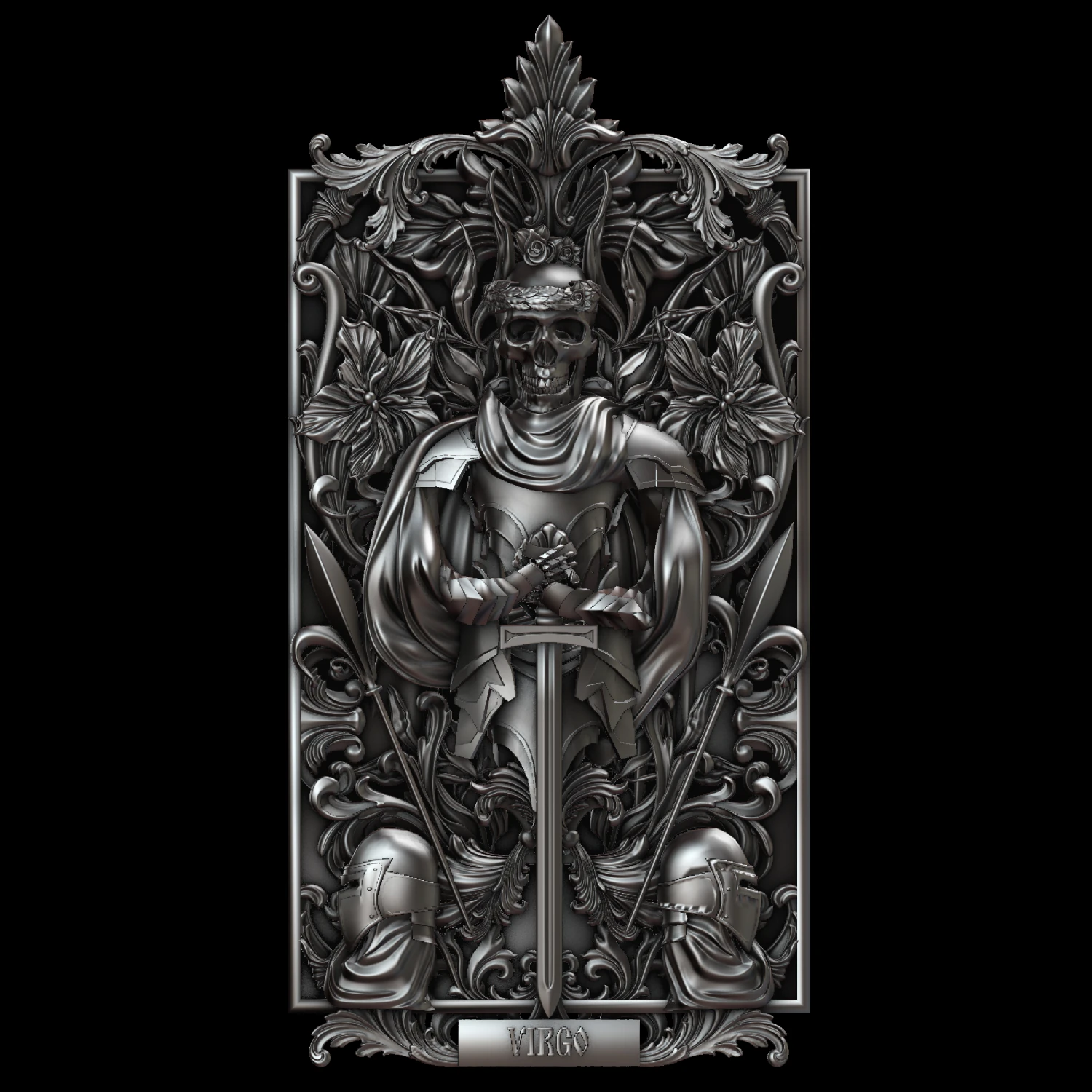 virgo 3D Print Model .c4d .max .obj .3ds .fbx .stl .blend 